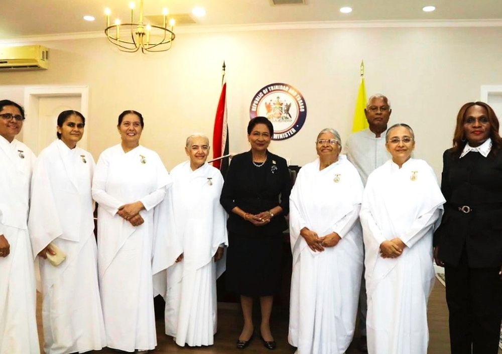 With the Hon. Kamla Persad-Bissessar, Prime Minister of Trinidad and Tobago, and the Hon. Jearlean John, Minister of Works and Infrastructure. With the Hon. Kamla Persad-Bissessar, Prime Minister of Trinidad and Tobago, and the Hon. Jearlean John, Minister of Works and Infrastructure.