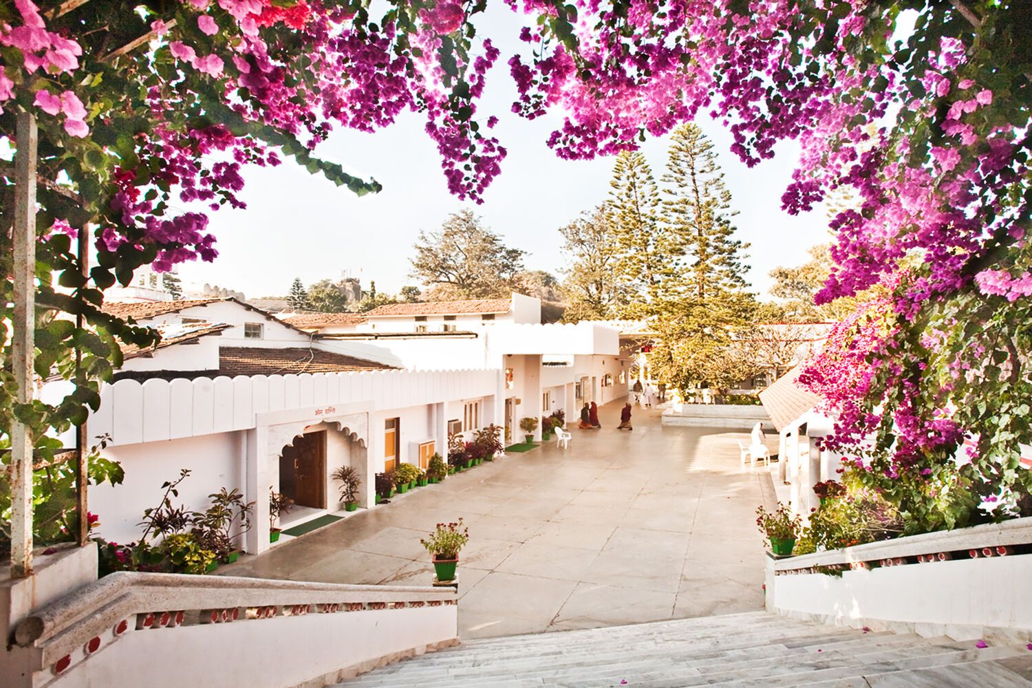  Pandav Bhavan, Spiritual Headquarters of The Brahma Kumaris in Mount Abu, Rajasthan., India