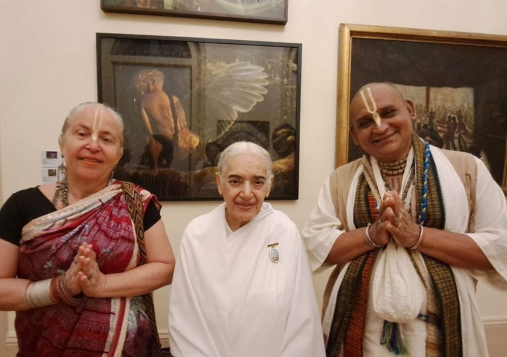 Leaders of Harekrisna Vaishnavas Belen Museum of Arts public lecture cop30 Leaders of Harekrisna Vaishnavas Belen Museum of Arts public lecture cop30