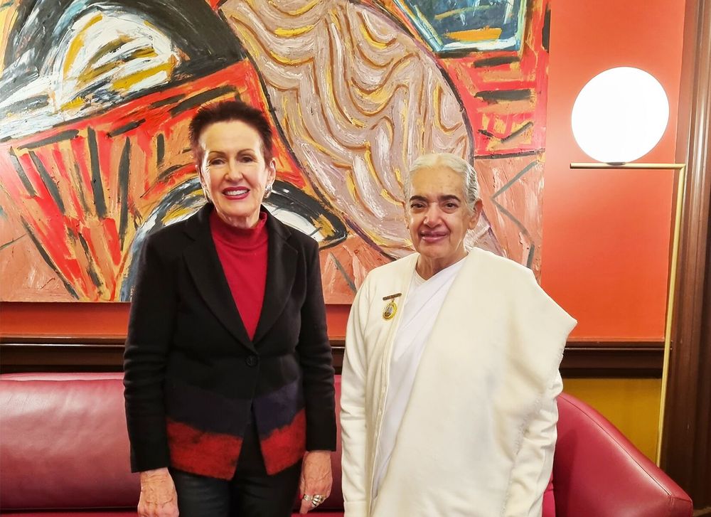 With Clover Moore, Hon Lord Mayor, City of Sydney, Australia, 2023