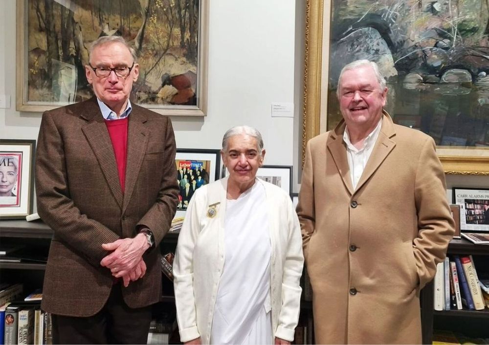 With Bob Carr,  former New South Wales Premier, Australia, 2023