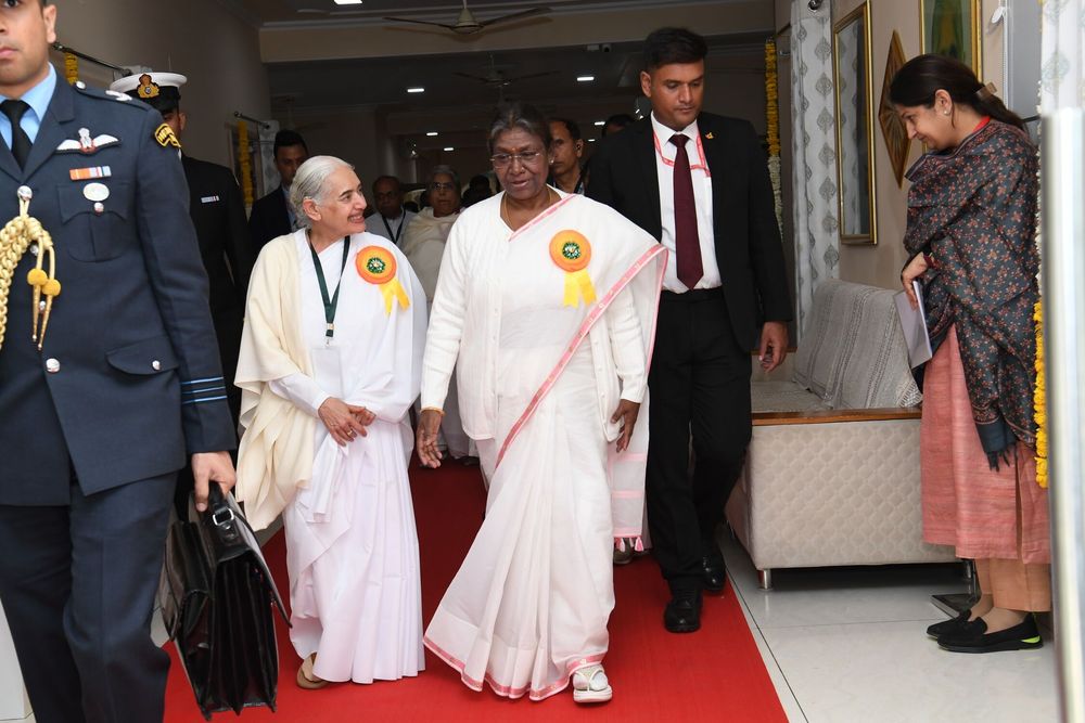 With Smt. Droupadi Murmu, Honorable President of India